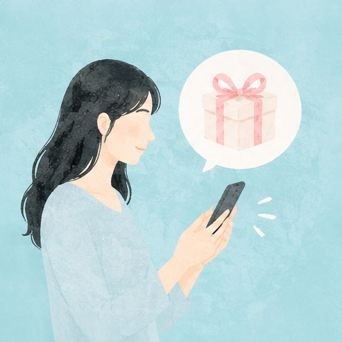 住所がわからなくてもSNSで今すぐ贈れる